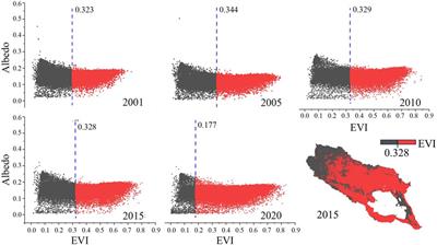 Quantifying desertification in the Qinghai Lake Basin